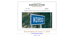 Desktop Screenshot of korsoraattori.evvk.com